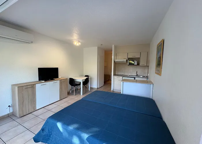 Lejlighed Ideal Centre-ville St-raphael, Climatise, Proche Et Commerces, Balcon, Wi-fi, Parking Optionnel - Fr-1-466a-35 *